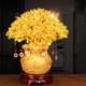 thumbnail image 1 of Feng Shui chino árbol del dinero bonsái decoración adornos amarillo cristal árbol para dormitorio, escritorio, tienda de Pequeña DYNWAVEMX Estatua del árbol de la suerte, 1 of 8
