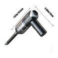 thumbnail image 3 of TIMIFIS Wall Stickers Handheld Car Vacuum Cleaner Powerful Suction Small Car Vacuum Cleaner Mini Dusts 4000Mah Portable Vacuum Cleaner Suction and Blow Together Kitchen Gadgets, 3 of 8