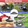 thumbnail image 4 of Brush Cutter Brush, Weeding Brush Cutter, Brush Cutter for Garden Lawn Tools Agriculture (6 Inch), 4 of 5