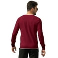 thumbnail image 4 of Sherrylily Men V Neck Sweater Knitted Jumper Long Sleeve Pullover, 4 of 5