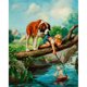 thumbnail image 1 of Diamond Painting (DB0507) Cuadrado Little Boy Rhinestone Decor Craft (B1757) 30x40cm Hugtrwg Para estrenar, 1 of 1