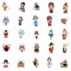 thumbnail image 3 of Pegatinas de anime de la ópera de Pekín, paquete de 50 unidades, 3-8 cm, decorativas, 3 of 5