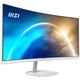 thumbnail image 2 of MSI Pro MP341CQW 34" UWQHD 3440 x 1440 (2K) 100 Hz 1ms (MPRT) / 4ms (GTG) monitor Curvo de Altavoces Incorporados, 2 of 5