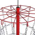 thumbnail image 4 of Yaheetech 12-Chain Portable Disc Golf Basket, Red, 4 of 12