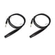 thumbnail image 2 of 2pcs 5.9ft Tattoo Clip Cords Interfaz RAC Profesional Cobre Silicona Tattoo Clip Cobre Core Clip Cable Cable Rotary Tattoo Machine Kit De Fuente De Alimentación(negro), 2 of 5
