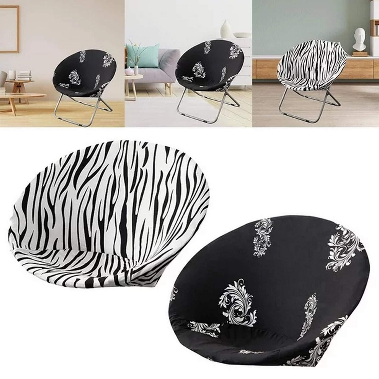 YEJIMAN Clearance Stretch Chair Washable Moon Chair Protector Slipcovers for Chair Moon Chairs Removable Spandex Fabric Chair Slipcover for Home Dining Room