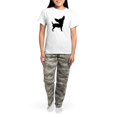 thumbnail image 4 of CafePress - Funny Cute Chihuahua Women's Light Pajamas - Women's Short Sleeve Print T-Shirt and Pants Light Cotton Pajama Set, 4 of 7