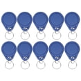 thumbnail image 1 of ID Card Token Tag, Waterproof Sensitive 125KHZ 10pcs ID Tags Compact Blank  For Access Control System For Parking Lots For Time Attendance, 1 of 8