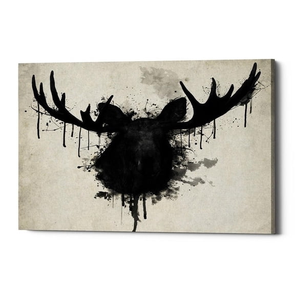 Cortesi Home 'Moose' by Nicklas Gustafsson, Canvas Wall Art, 26"x40"