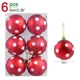 thumbnail image 3 of 30/6 piezas de adornos de bolas de Navidad para colgar en el árbol de Navidad, decoraciones para fiestas de Navidad para el hogar, regalo de Navidad y Año Nuevo 2025, 3 of 5