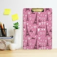 thumbnail image 5 of FMSHPON Travel Paris Eiffel Tower Clipboard Hardboard Wood Nursing Clip Board and Pull for Standard A4 Letter 13x9 inches, 5 of 7