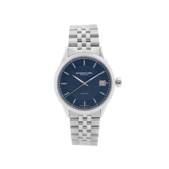Raymond Weil Freelancer 42mm Steel Blue Dial Automatic Mens Watch 2740-ST-50021