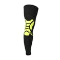 thumbnail image 1 of Toystoory 1X Rodillera Compresión Brace Support Sport Joint Pain Artritis Relief Black and Red XL Ciclismo negro y verde L, 1 of 1