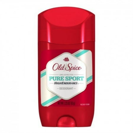 Old Spice Solid Deodorant, Pure Sport, 2.25 Ounce (Pack of 6)