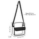 thumbnail image 3 of Bolsa transparente Crossbody Bolsa transparente Estadio Bolsillo interior aprobado para Conciertos Festivales Eventos deportivos, 3 of 8