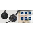 thumbnail image 5 of TruVoice BT85 Bluetooth Wireless Headset with V5.2 USB Dongle | Noise Suppression Speakers and NC Microphone | Fast Charging with 22 Hour Continous Talk Time - Connects with 2 Devices Simulataneously, 5 of 9