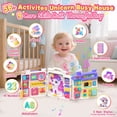 thumbnail image 2 of Tablero Montessori de Actividades ELFJOY Castillo Mágico con Más de 56 Juegos para Niños de 1 a 3 Años, 2 of 8