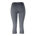 thumbnail image 4 of Tosmy Leggings For Women Plus Size Leggings For Women Capri Yoga Pants Butt Lifting Shapewear Women's Clothing Classic, 4 of 5