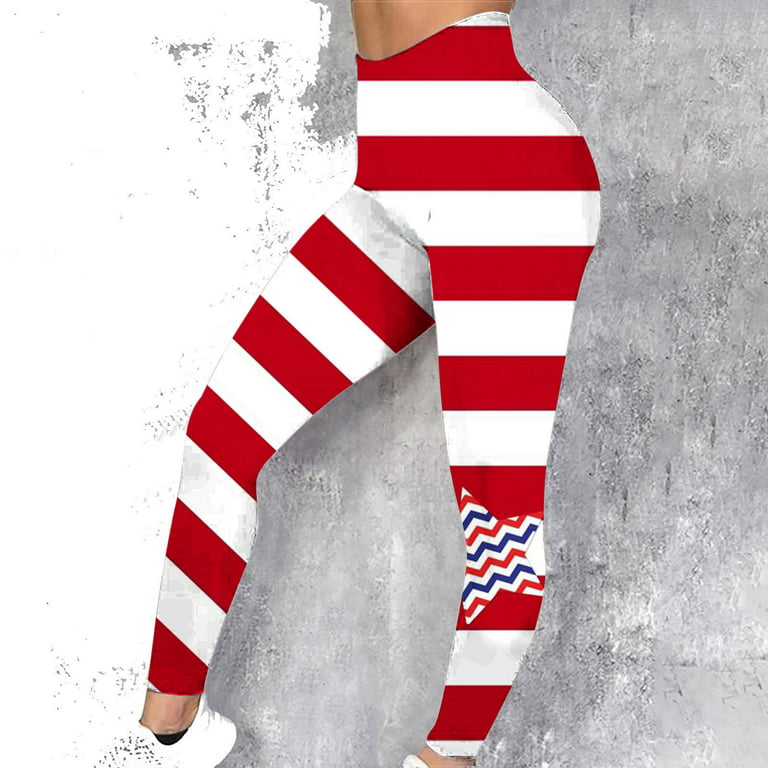 YWDJ Stars and Stripes Leggings American Flag Clothing Fashion