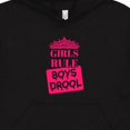 thumbnail image 3 of Inktastic Girls Rule, Boys Drool Youth Hoodie Sweatshirt, 3 of 4