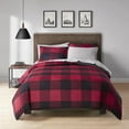 thumbnail image 1 of Canadiana Reversible Buffalo Check Duvet Cover Set, 1 of 4