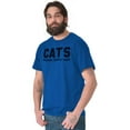 thumbnail image 5 of Cats Because People Suck Pet Lovers Men's Graphic T Shirt Tees Brisco Brands S, 5 of 6