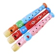 thumbnail image 2 of 4 Piezas Pequeñas Flautas de Madera Flauta de Madera Flauta Piccolo Colorida para Adolescentes Educación Temprana Juguetes Musicales Niños Niñas, Colores Aleatorios, 2 of 5