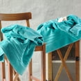 thumbnail image 4 of Jumbo Large Bath Sheets Towels 2 Pack Soft and Absorbent, 100% Cotton Towels (Teal Turquoise, Bath Sheet), 4 of 7