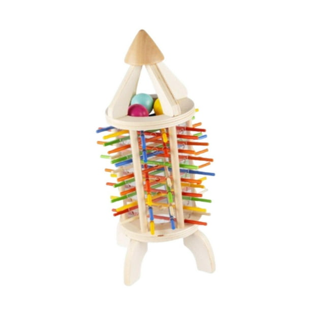 Juegos de mesa de madera, juguetes de motricidad fina, juego educativo de dados de colores para niños y niñas.