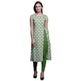 thumbnail image 1 of Bimba Sleeveless Printed Summer Kurti Straight Tunic DressesÂ&nbsp;ForÂ&nbsp;Women, 1 of 6