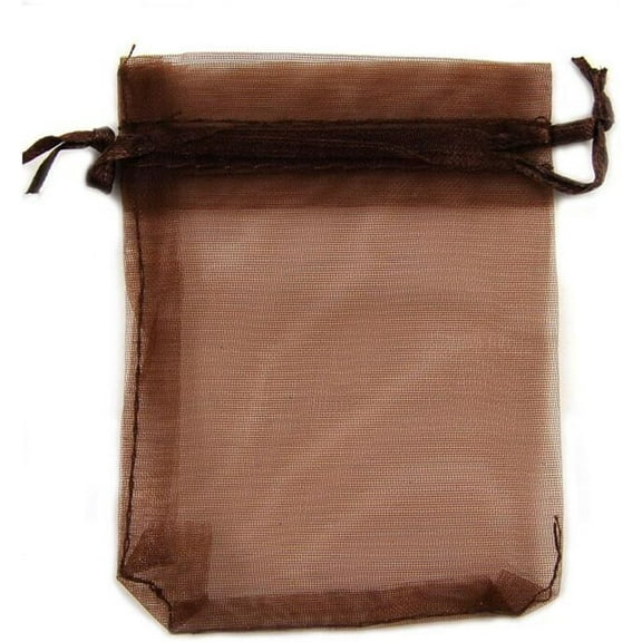 Wedding Party Favor Bags- Package of 100 (6"x9", Coffee) Coffee 1 Count (Pack of 100)