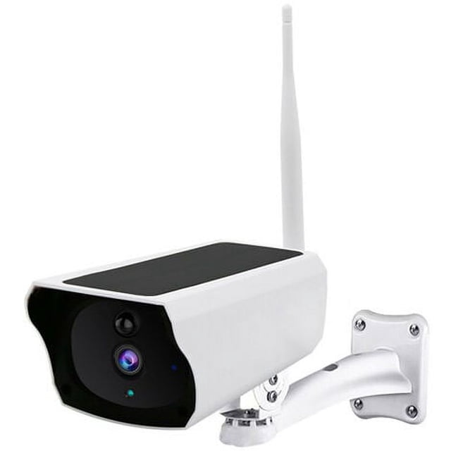 Cámara de seguridad inalámbrica con energía solar para exteriores, cámara de vigilancia para el hogar con WiFi, 1080P, HD, IP66, resistente al agua, detección de movimiento humano