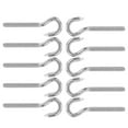 thumbnail image 3 of Perchas de alta resistencia para equipos químicos y mecánicos, paquete de 10 ganchos de acero inoxidable con tornillos M5, 3 of 8