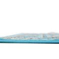thumbnail image 3 of Unique Loom 3134472 Area Rug, 2 Feet 7 Inch x 10 Feet, Turquoise/Ivory, 3 of 3