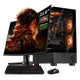 thumbnail image 1 of Computadora Gamer Completa IA Xtreme PC Gaming MSI NVIDIA GeForce RTX 5050 AMD Ryzen 7 5700 16GB SSD 1TB WIFI Monitor 23.8 144Hz Black Rendimiento Inteligente con IA, 1 of 6