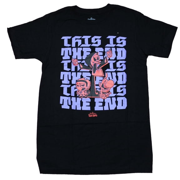 Grim Adventures of Billy & Mandy Mens T-Shirt - This is The End (Medium)