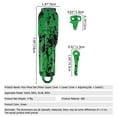 thumbnail image 2 of Cubierta de repuesto Zulema para cortapelos eléctricos verde, 2 of 8