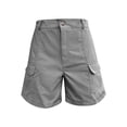 thumbnail image 4 of ABATAB Cargo Shorts for Women Lightweight Casual Chino Shorts High Waist Summer Multi Pockets Shorts Loose Fit Clothes, 4 of 7