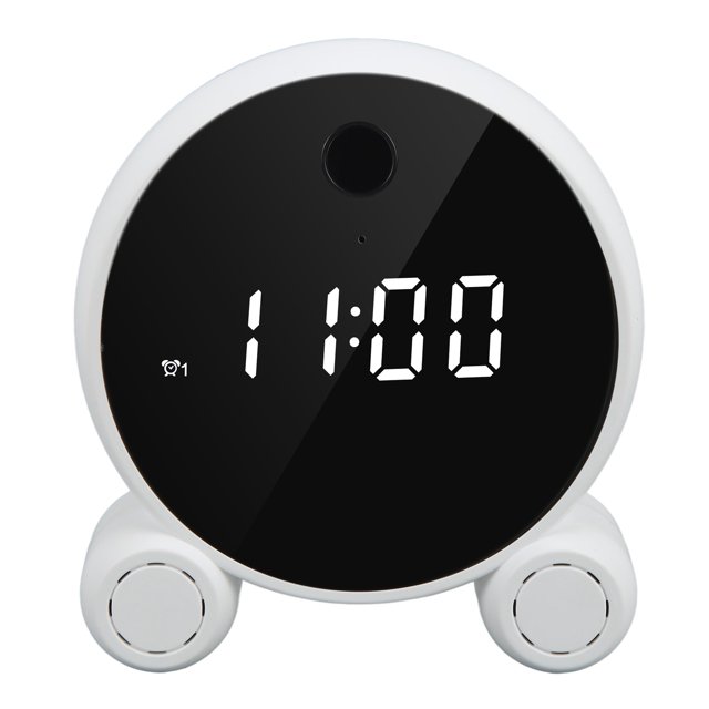 Smart Clock Camera, Clock WIFI CCTV Motion Detection Infrared Night Vision 1080P For TUYA