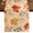 Beige, variant on Thanksgiving Fall Burlap Cotton Table Runner 18x72 Inches Long, Watercolor Orange Maple Leaves Plants Farmhouse Table Runners, Outdoor Dining Table Decor for Baby Shower/Party/Wedding