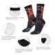 thumbnail image 4 of Balery Red Moon Shark Sailboat Calcetas Largas con Estampado para Hombre y Mujer – Suaves y Transpirables, Talla Única (US 5-11), 4 of 6