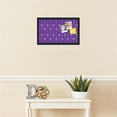 thumbnail image 3 of PinPix 20x12 Custom Cork Bulletin Board  Poster Board Has a Fabric Style Canvas Finish, Framed in Other, by ArtToFrames (PinPix-598), 3 of 5