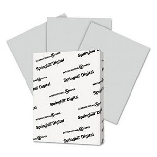  Springhill White 8.5” x 11” Cardstock Paper, 110lb