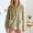 Green, variant on Bed Jacket for Women with Pockets Cozy Classic Pajama Top Soft Sleepwear Casual Nightwear (Beige,M)