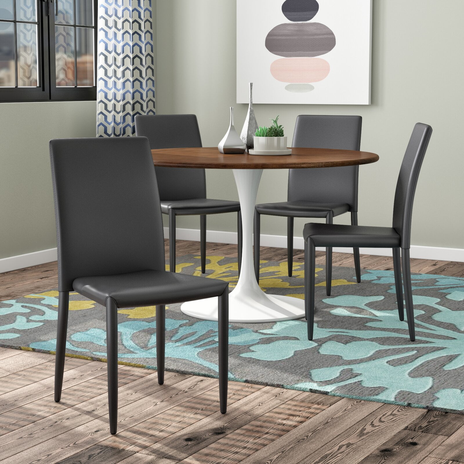 Blaisdell linen sale upholstered side chair