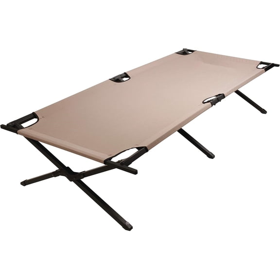 ANHXN  Large Folding Cot with Easy Setup & Takedown,Great for Camping, Lounging, Elevated Sleeping, Guests, & More