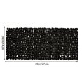 thumbnail image 5 of Alfombrilla antideslizante para baño, ducha de baño, alfombrilla de PVC para baño con ventosas, alfombrilla antideslizante para bañera, color negro Eigraketly HA000330-03B, 5 of 5