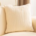 thumbnail image 1 of Xiao Hua Cojín decorativo para cama - Cojines decorativos, fundas blancas de 45*45 cm, 1 unidad, funda de felpa con relleno de algodón PP, ideal para la decoración de almohadas., 1 of 5