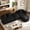 Black, variant on Wiilayok Oversized Chenille Modular Sofa,119" Curved Sofa L shape/U Shaped Sectional Sofa Couch with Ottoman,Cloud Deep Seater Sofa for Living Room,Light Brown