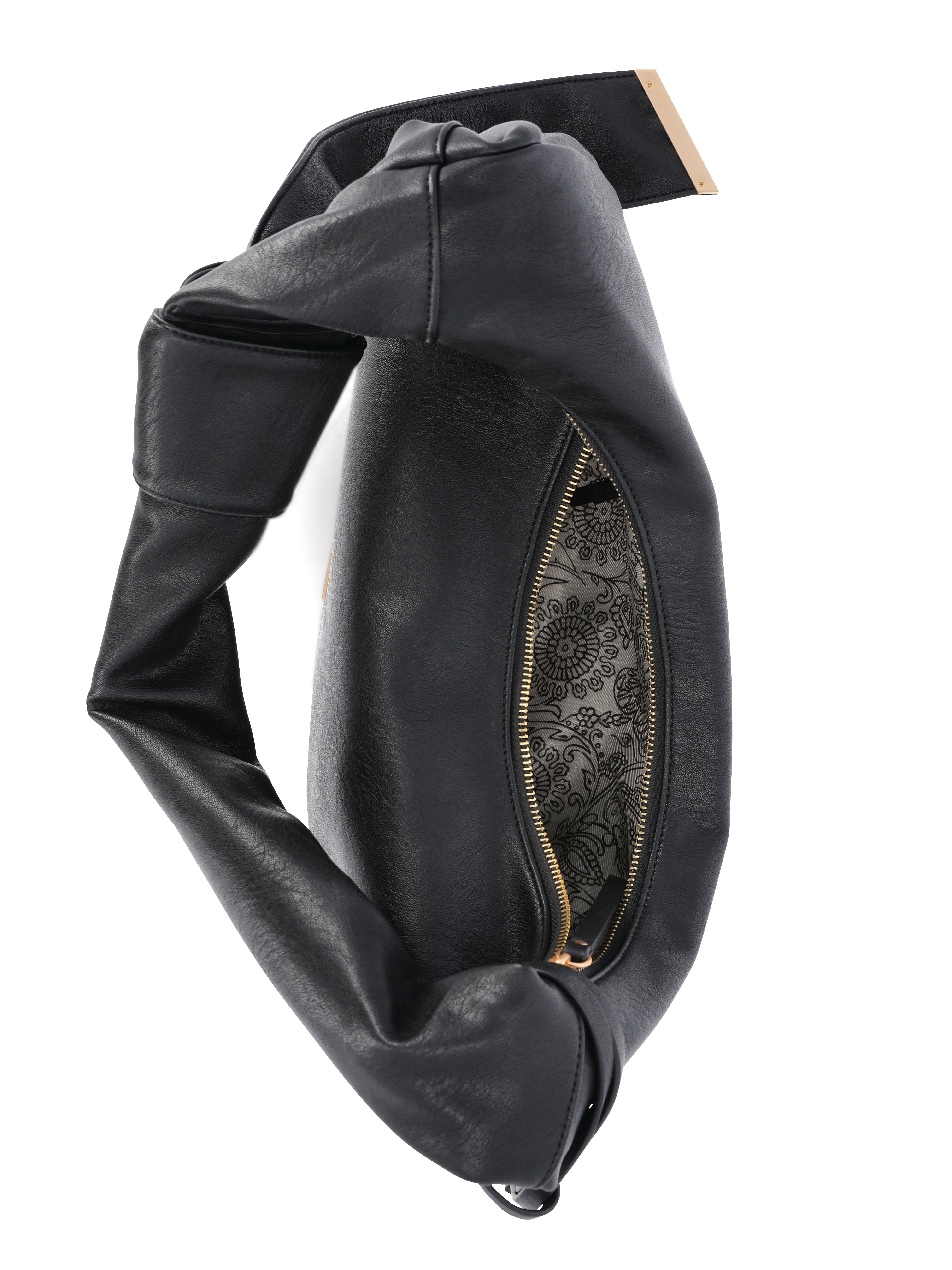 Jessica Simpson Women's Luna Hobo Bag, Meteorite Black